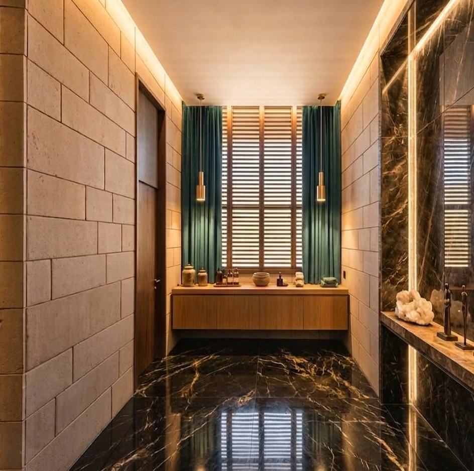 Bathroom wall cladding