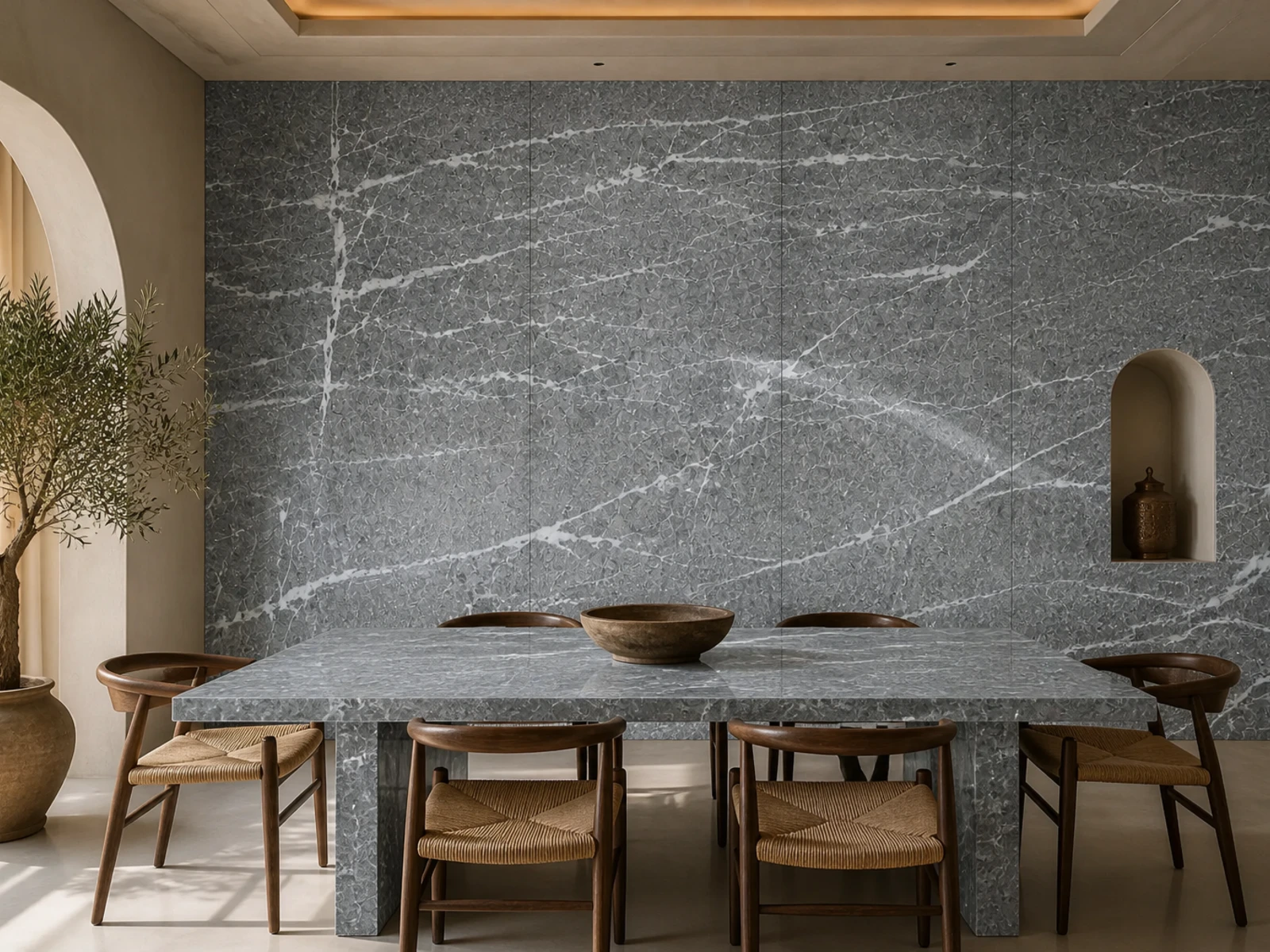 Limane Grey-Lido used in an architectural application
