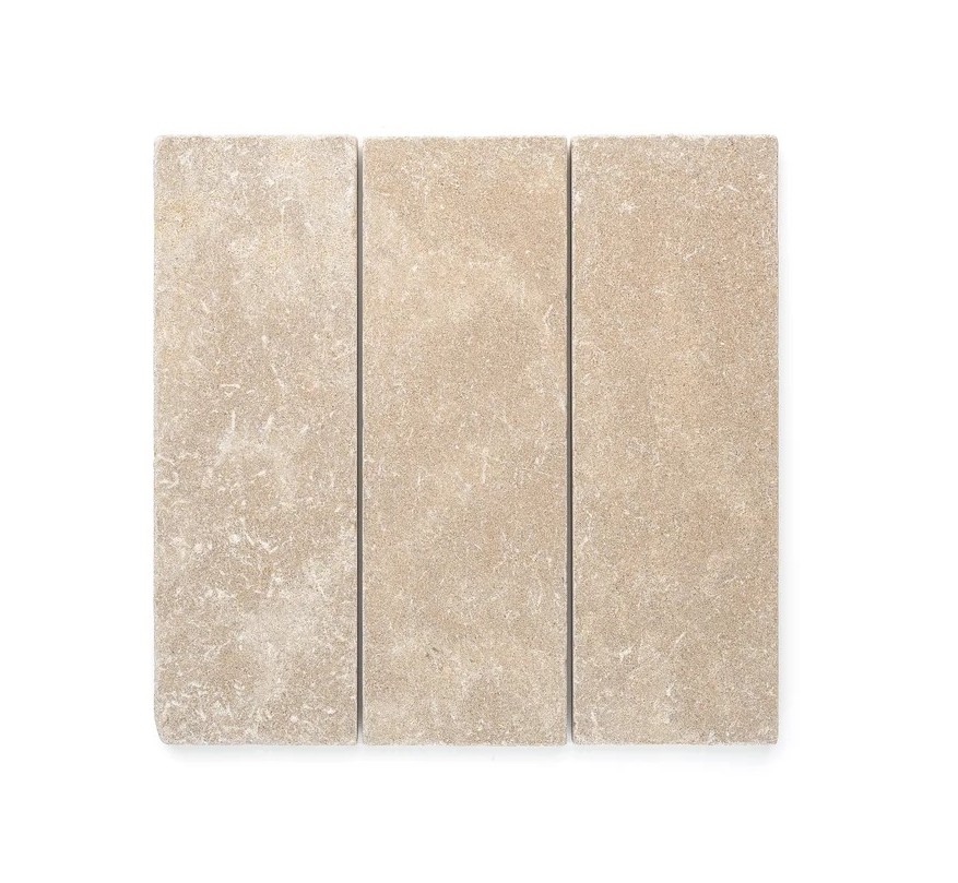 Viaza Beige Tumbled used in an architectural application
