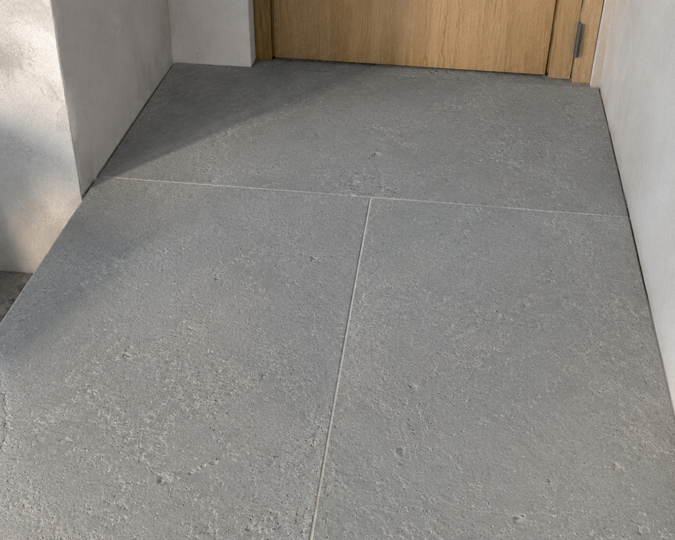 Viaza Grey Rustic-Aldo used in an architectural application