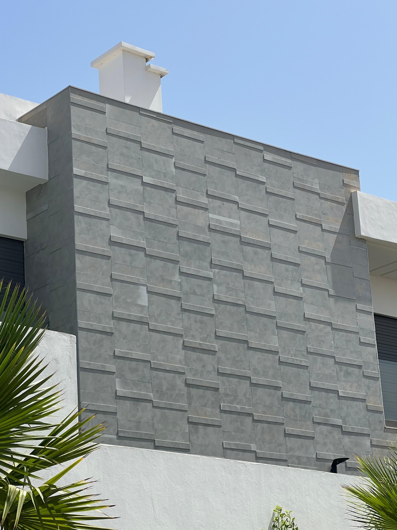 Viaza Grey Polished used in an architectural application