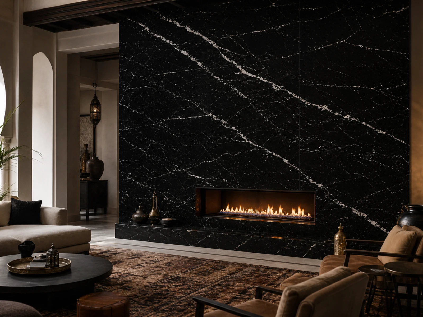 Atlas Black used in an architectural application