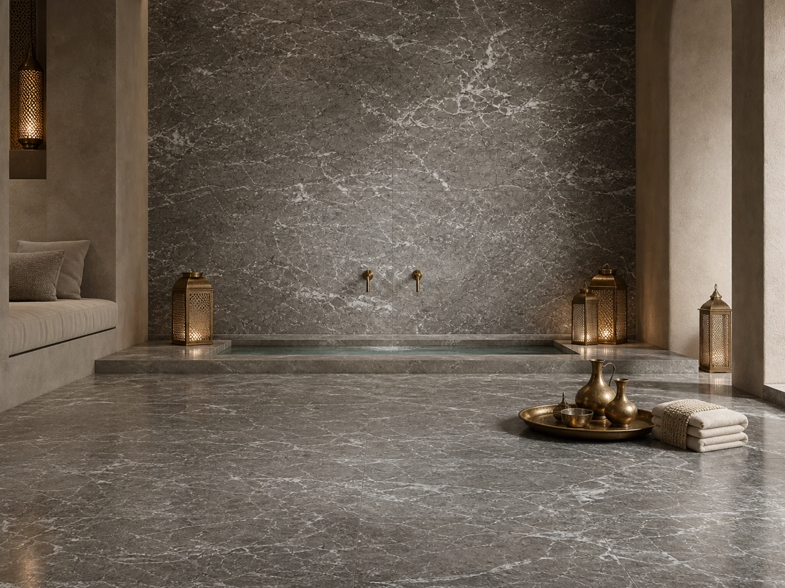 Grey Flifel used in an architectural application