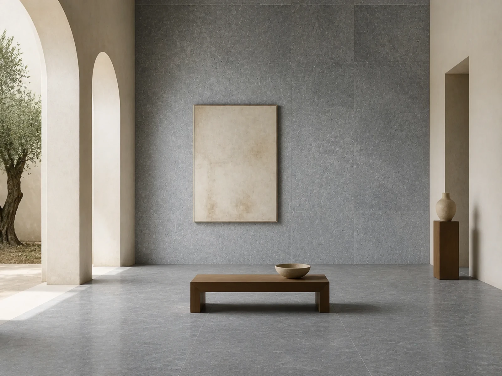 Viaza Grey Cosmic Tuda used in an architectural application